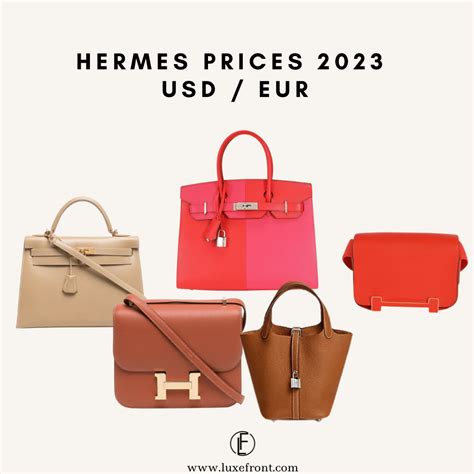 hermes price 2024|hermes bags price list 2024.